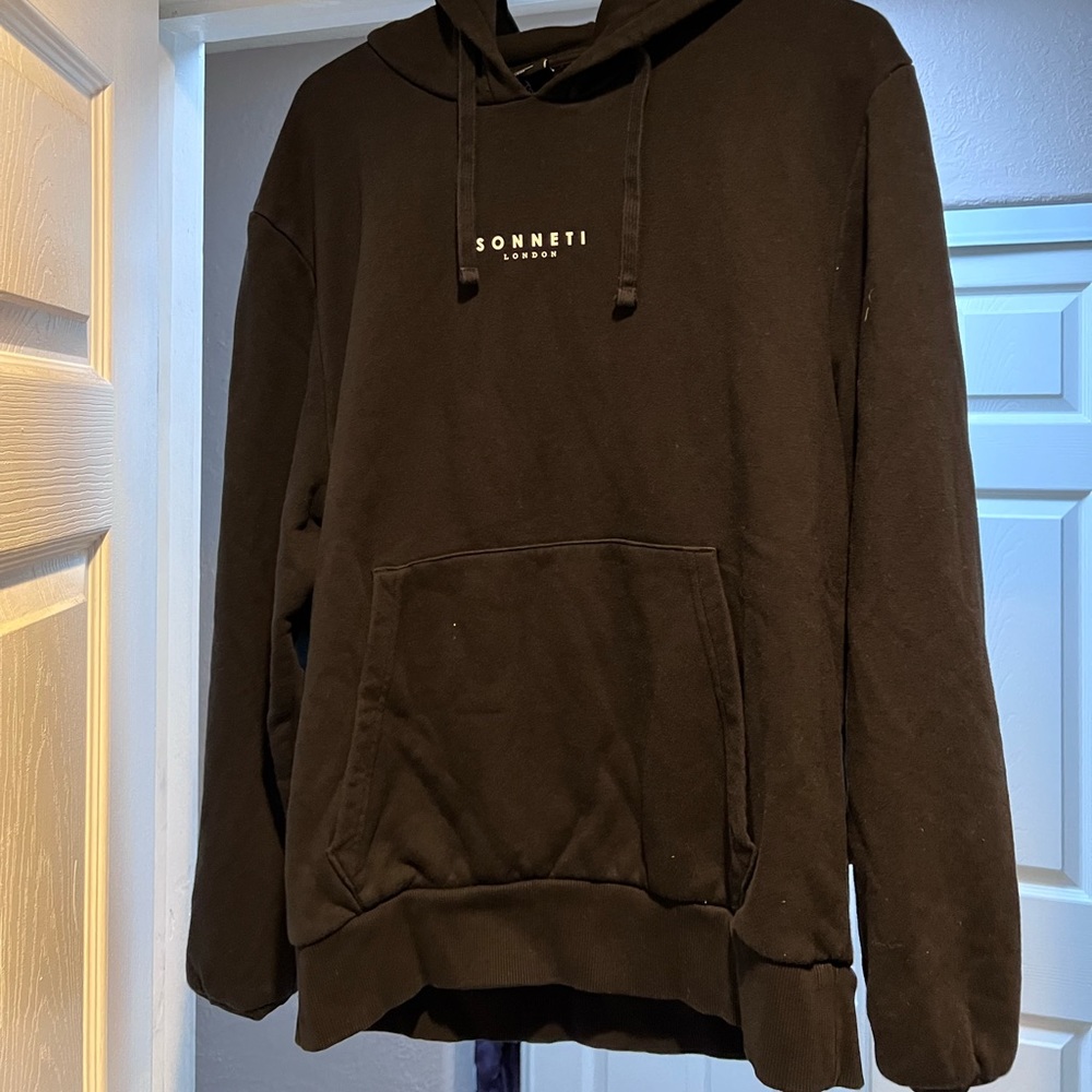 Black Sonneti hoodie size M 8/10 condition